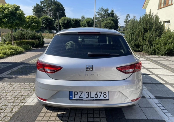 Seat Leon cena 33900 przebieg: 170330, rok produkcji 2018 z Puszczykowo małe 211